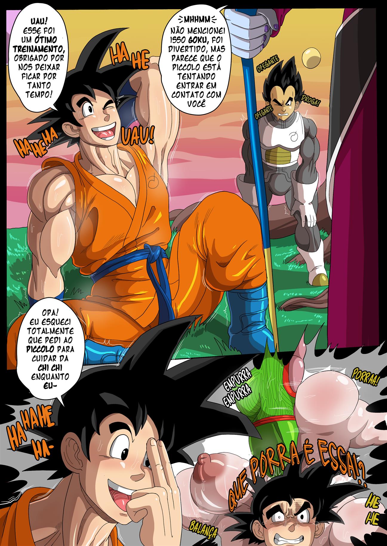 Chi Chi traindo Goku - Foto 17