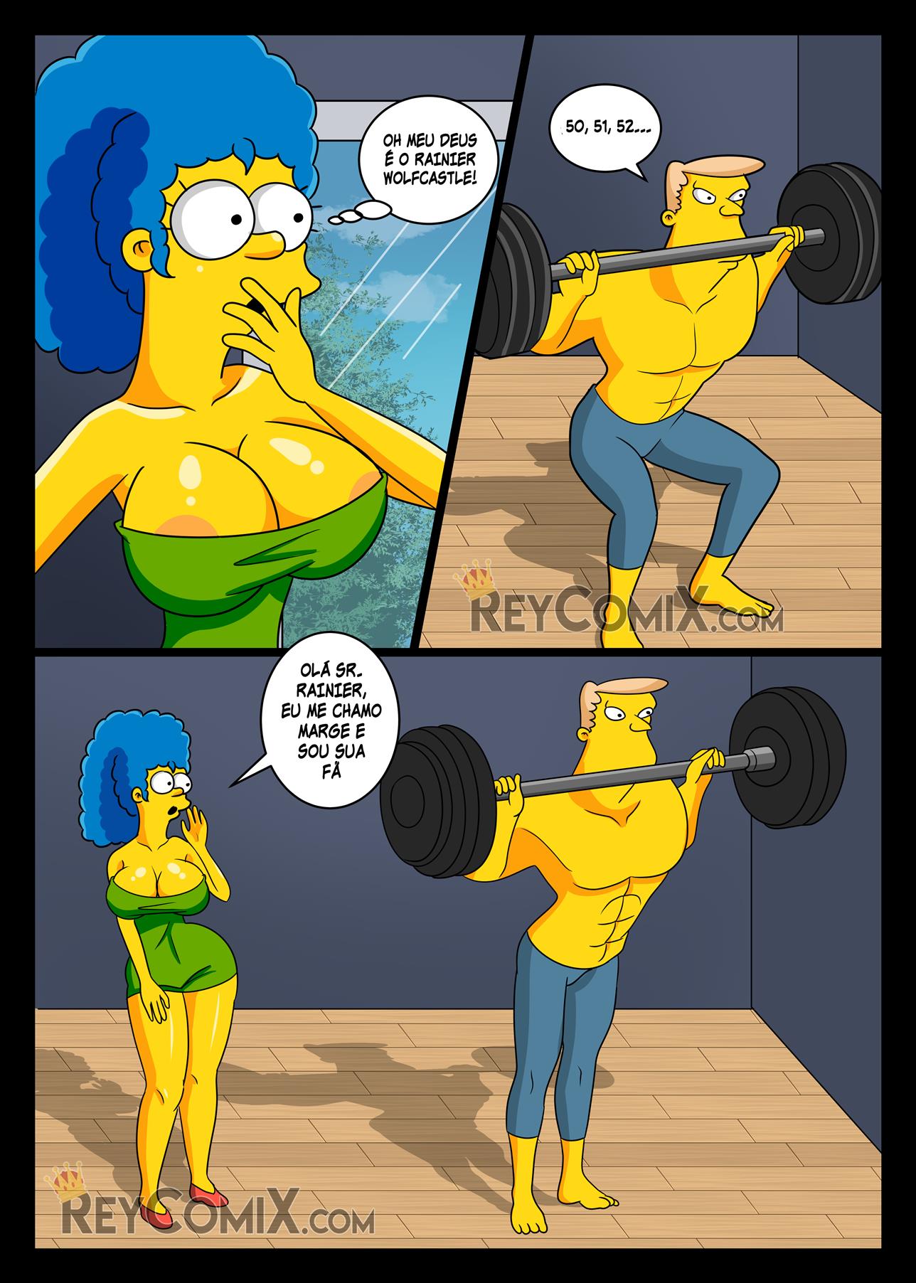 Os Simpsons - Academia - Foto 5