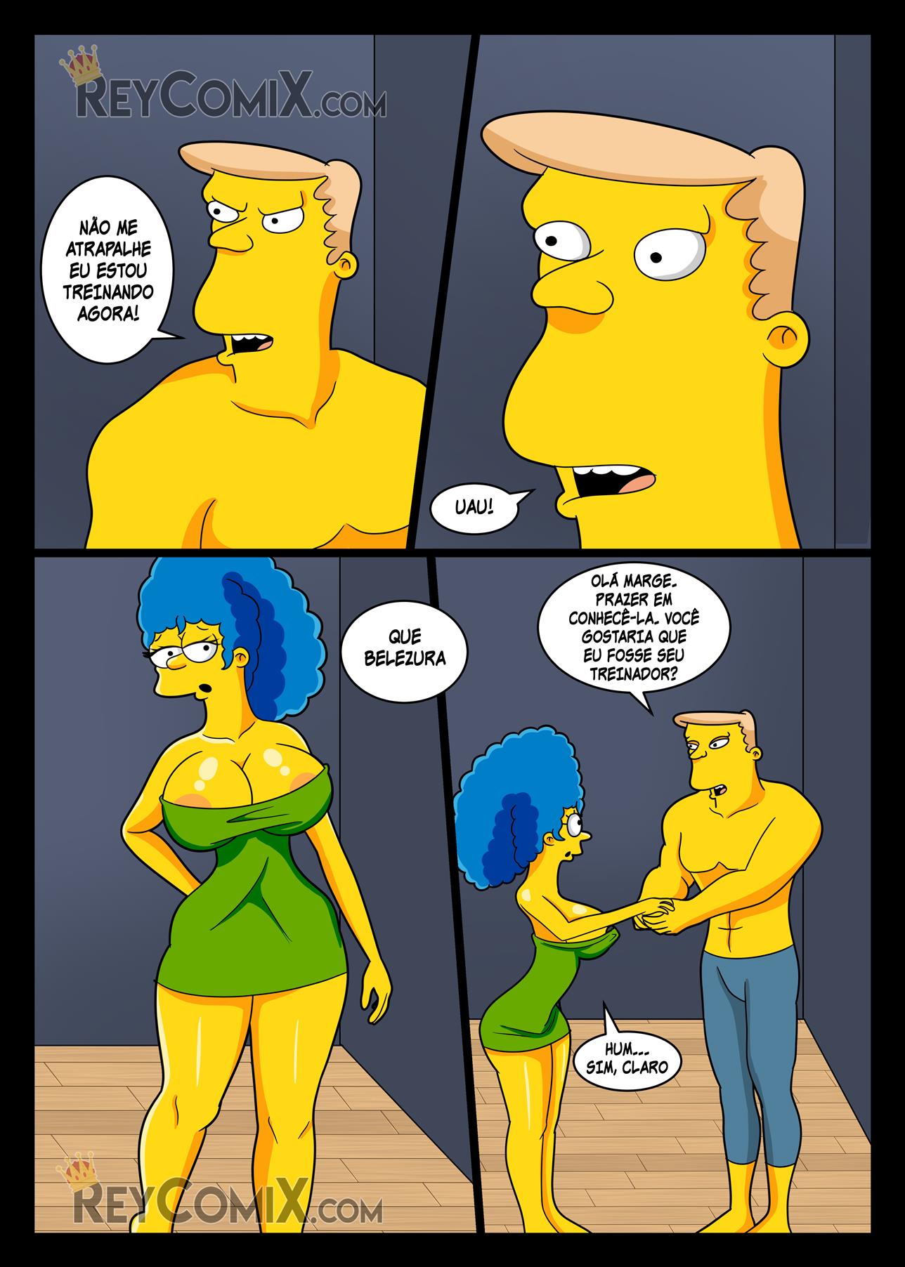 Os Simpsons - Academia - Foto 6
